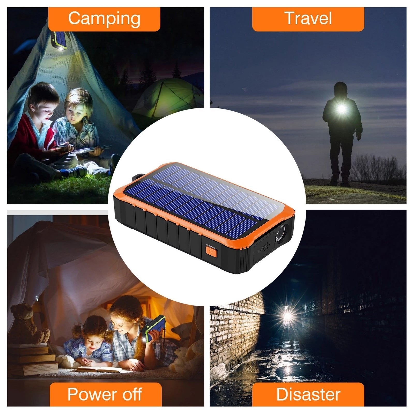 Portable Solar Hand Power Bank