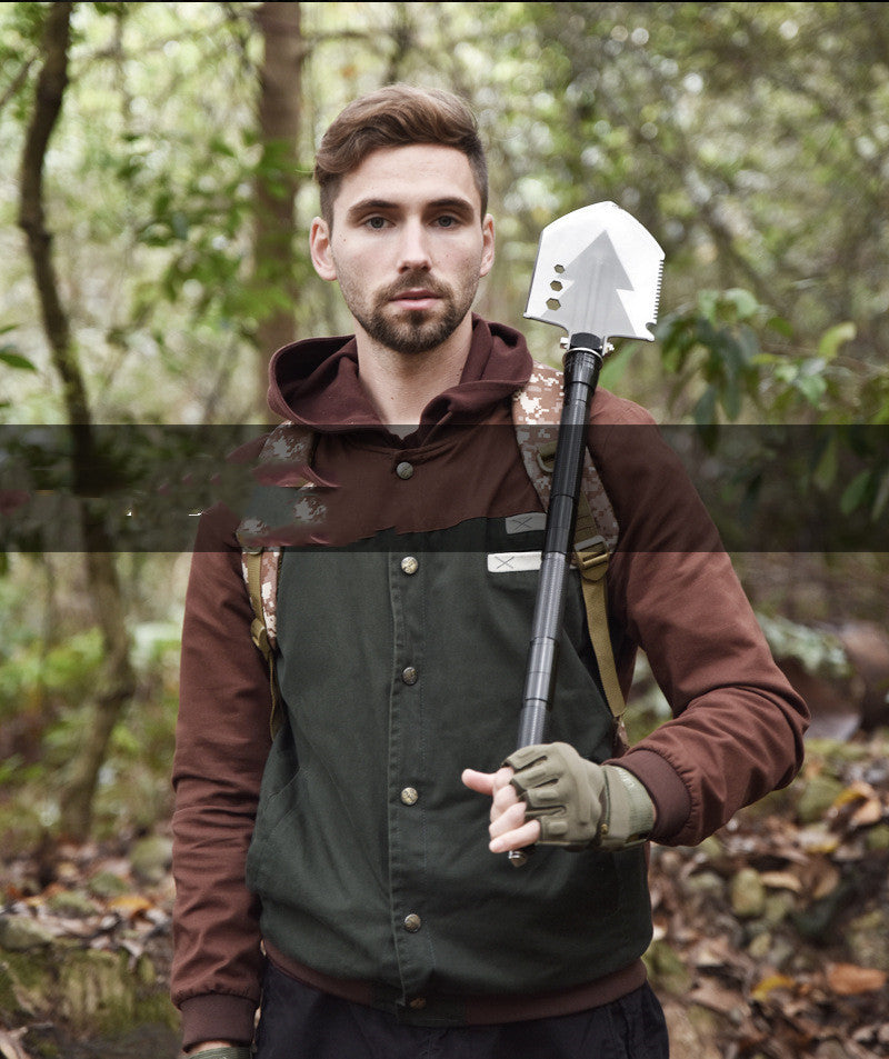 Outdoor Camping Multi-function Shovel Suit